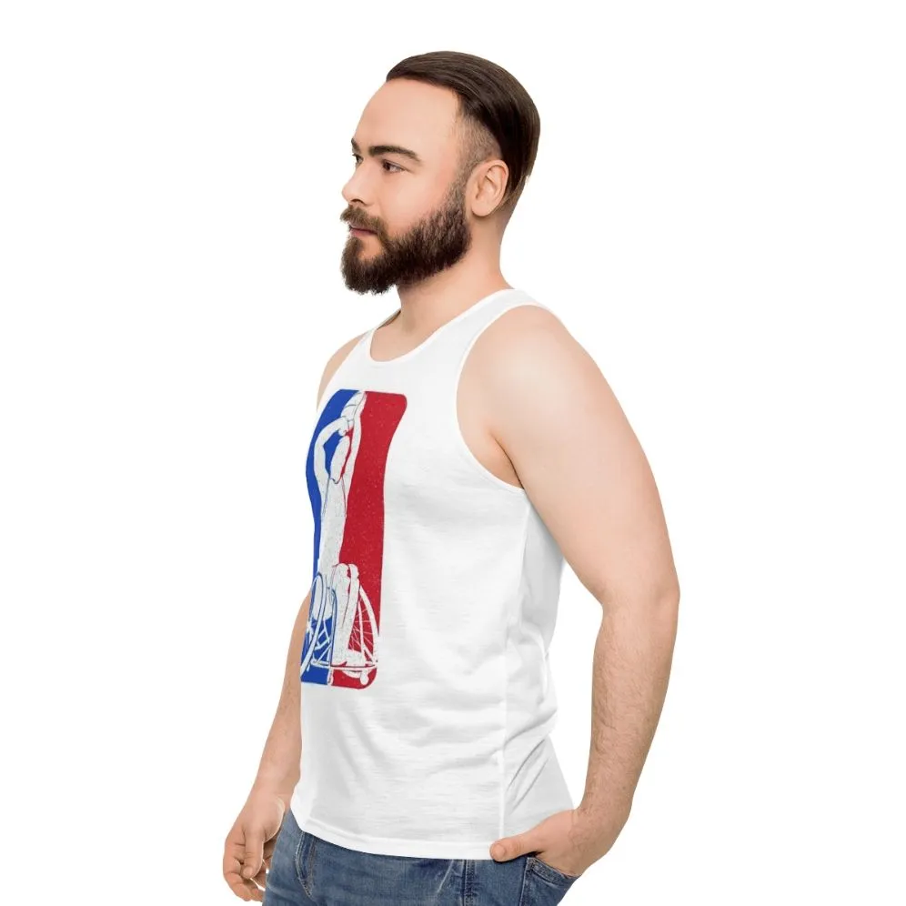 Adaptive Wheelchair Basketball Unisex Sports Tank Top
