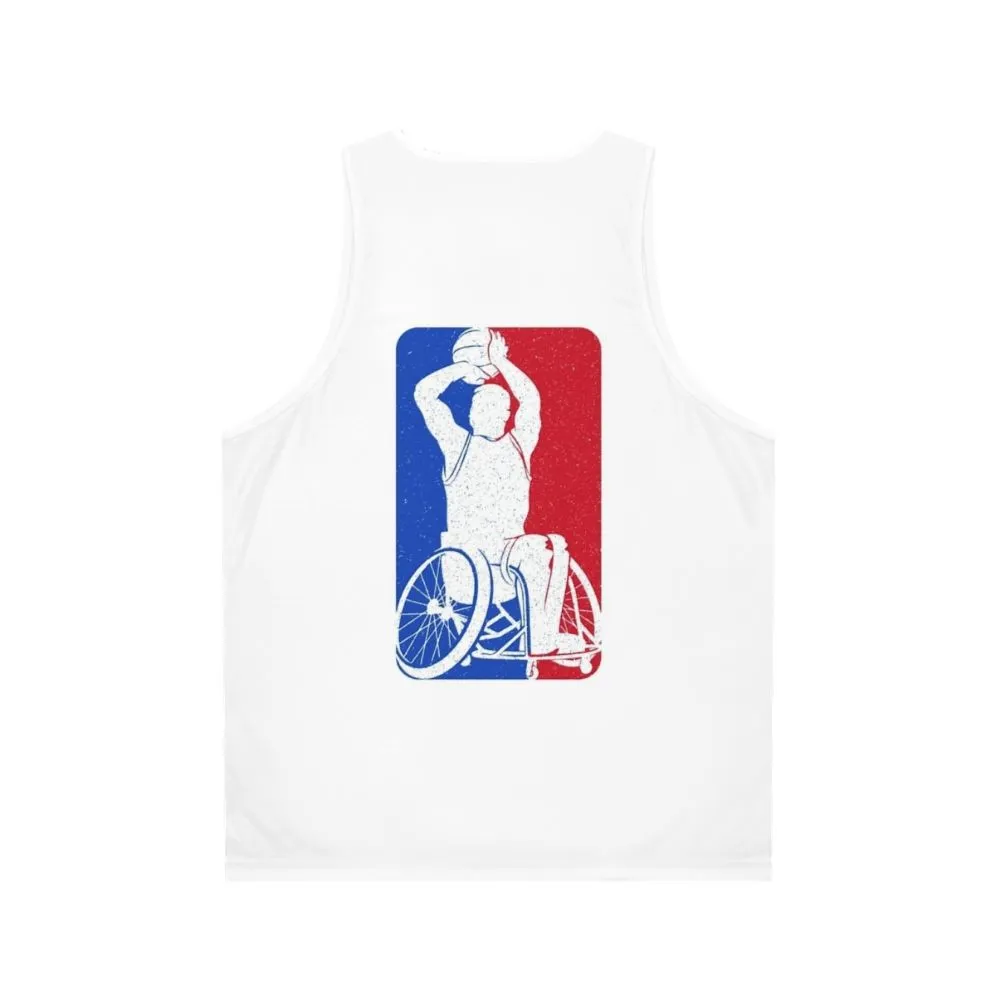 Adaptive Wheelchair Basketball Unisex Sports Tank Top