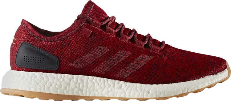 Adidas PureBoost 'Burgundy' sneakers, red