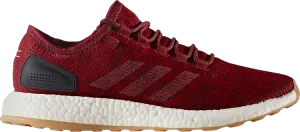 Adidas PureBoost 'Burgundy' sneakers, red