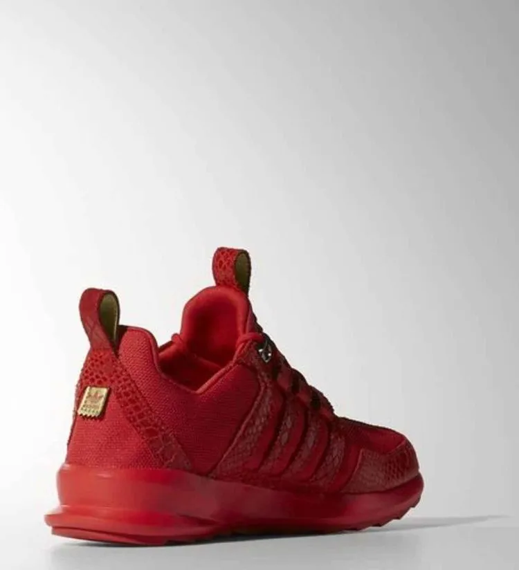 Adidas SL Loop Runner TR 'Red Croc' sneakers, red