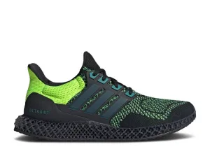 Adidas ULTRA 4D 'BLACK LUCID LEMON' sneakers, black