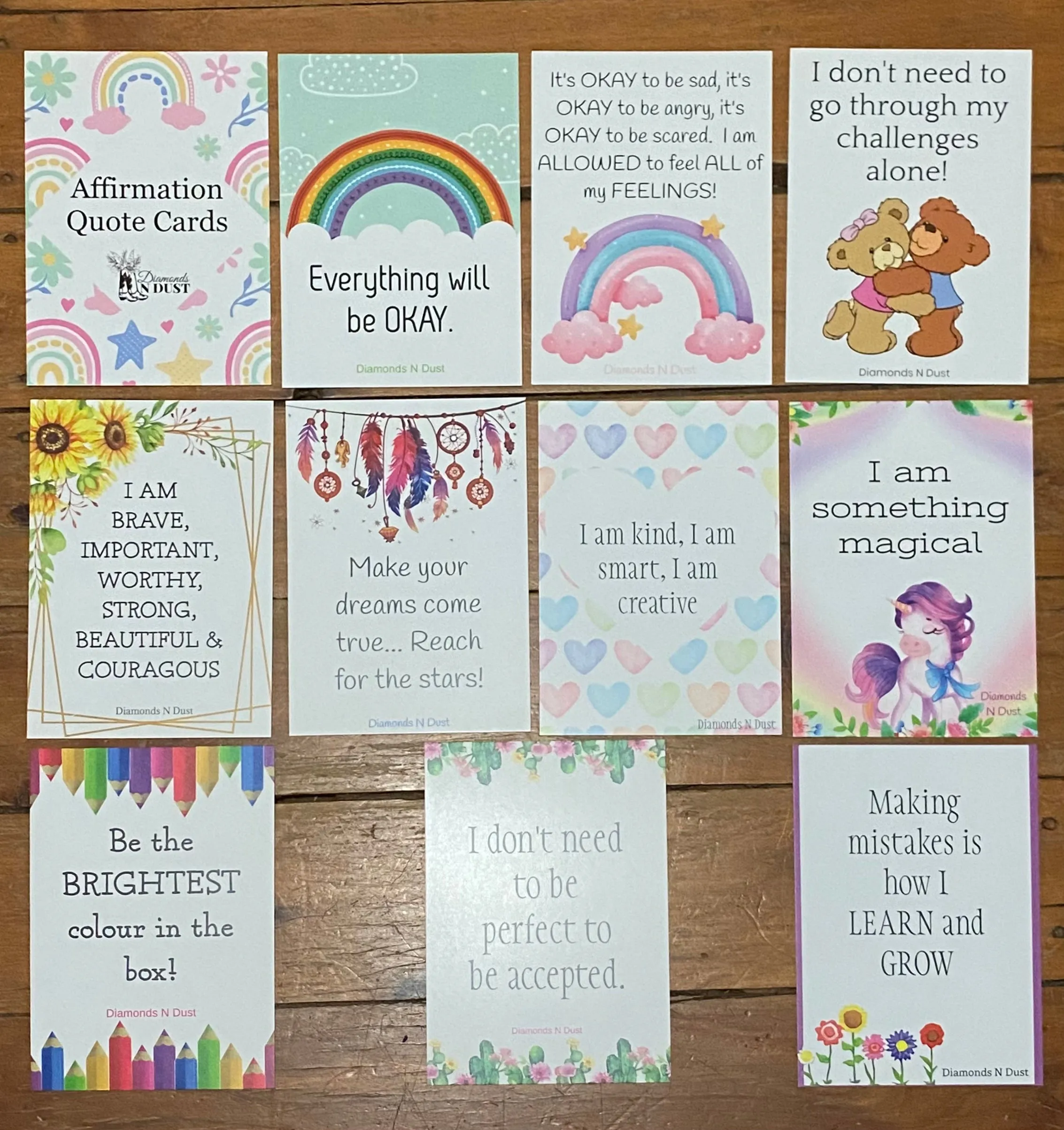 Affirmation Quote Cards (2 styles)