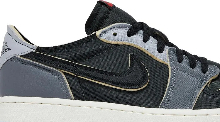 Air Jordan 1 Retro Low OG EX Dark Smoke Grey, black