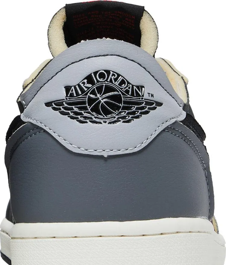 Air Jordan 1 Retro Low OG EX Dark Smoke Grey, black
