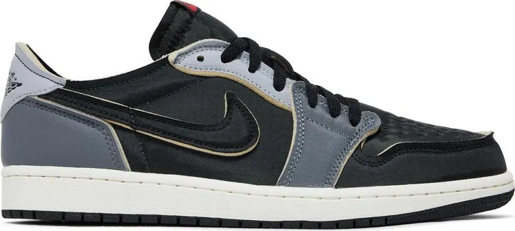 Air Jordan 1 Retro Low OG EX Dark Smoke Grey, black