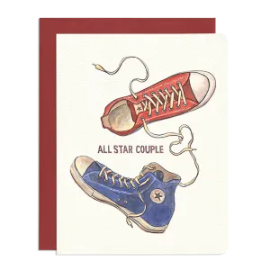 'All Star Couple' Greeting Card