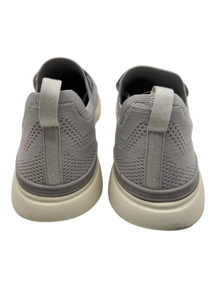 APL Shoe Size 8.5 Light Gray Synthetic Sneakers