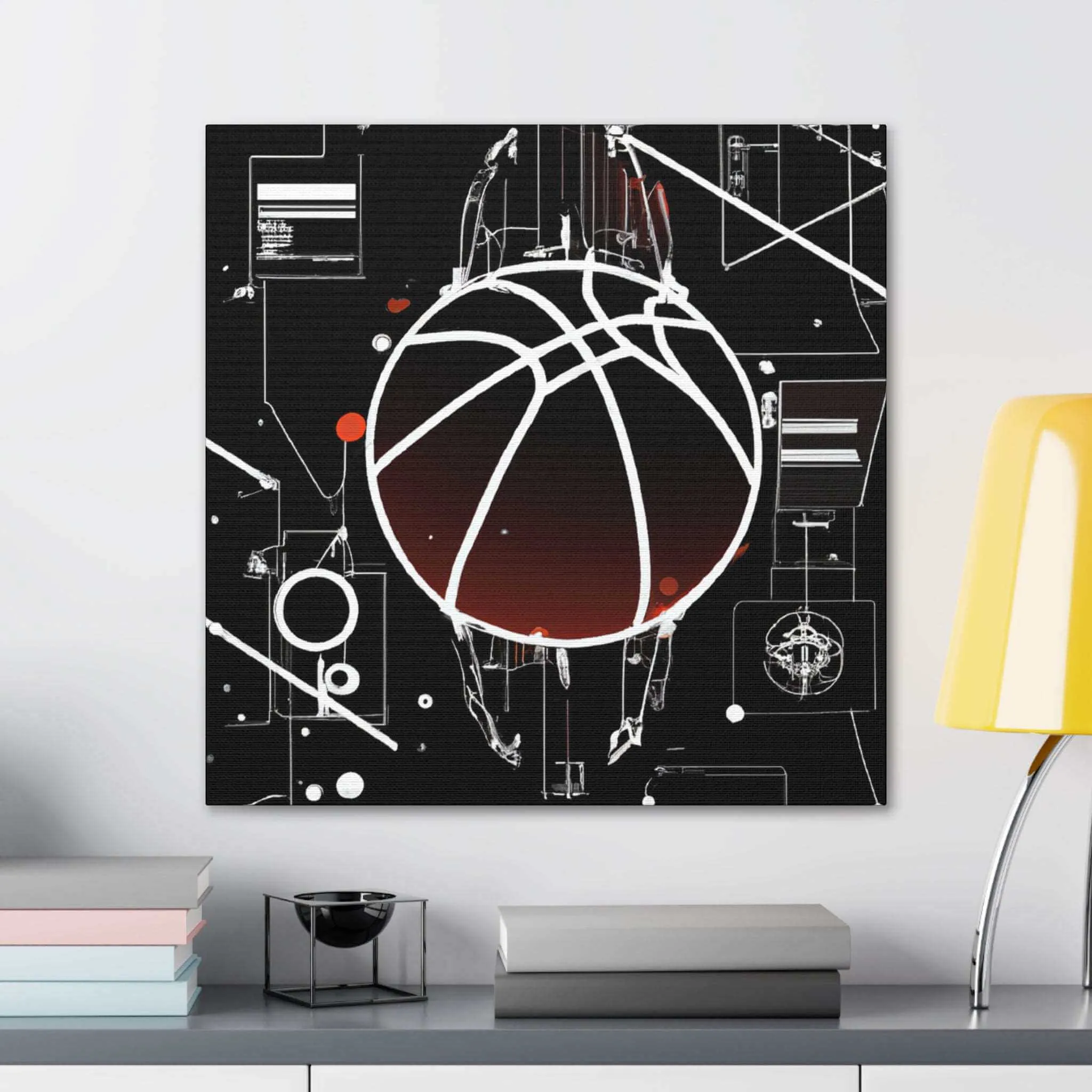 Ballin' In a Digital Age Canvas Print