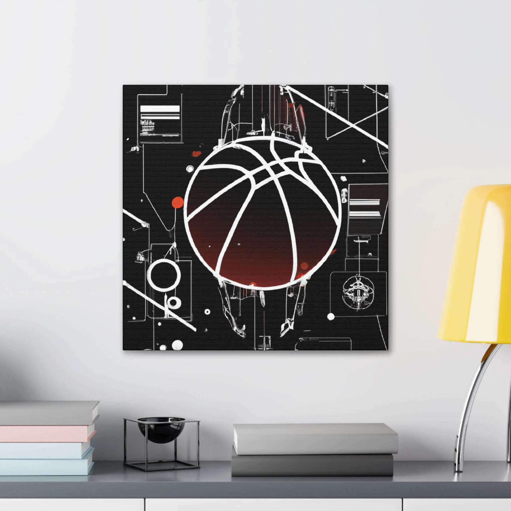 Ballin' In a Digital Age Canvas Print