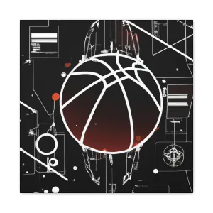 Ballin' In a Digital Age Canvas Print
