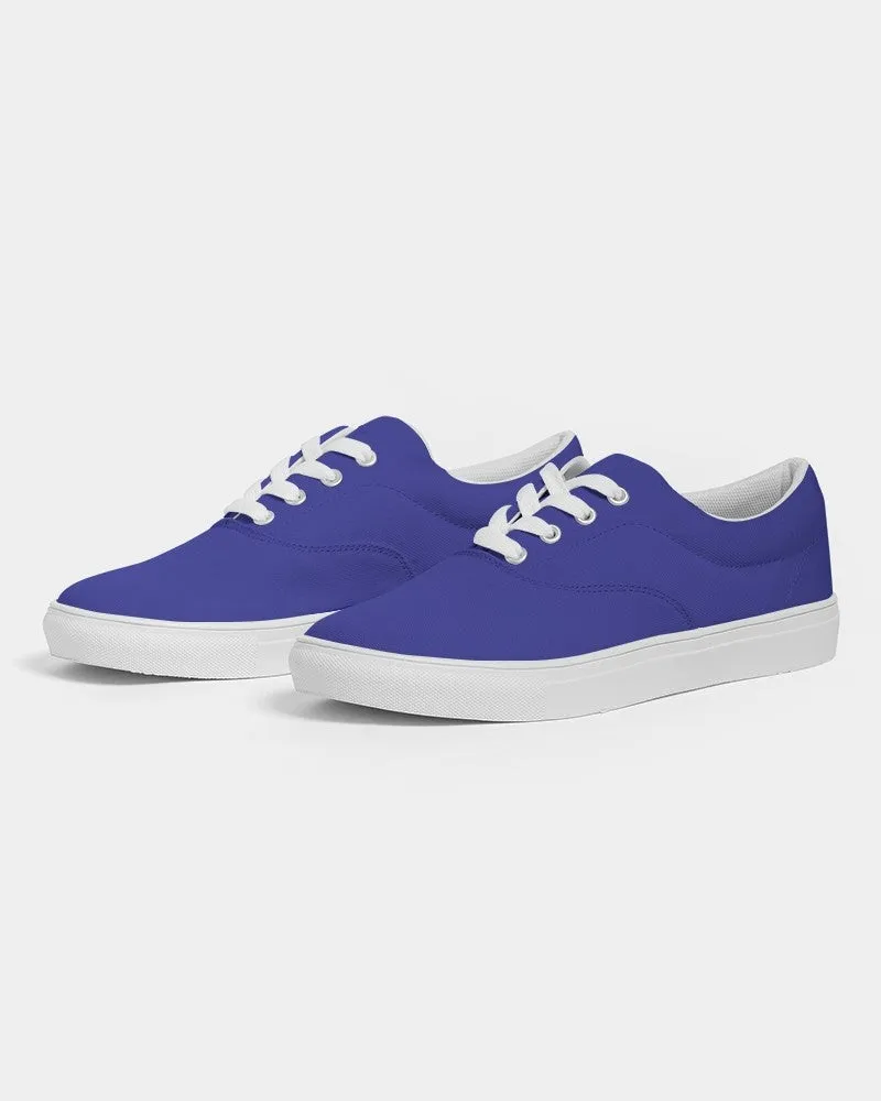 Bright Blue Men's Canvas Sneakers | Men's | Bright Pure Blue | C100M100Y0K0