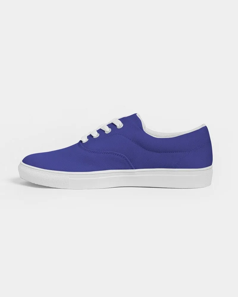 Bright Blue Men's Canvas Sneakers | Men's | Bright Pure Blue | C100M100Y0K0