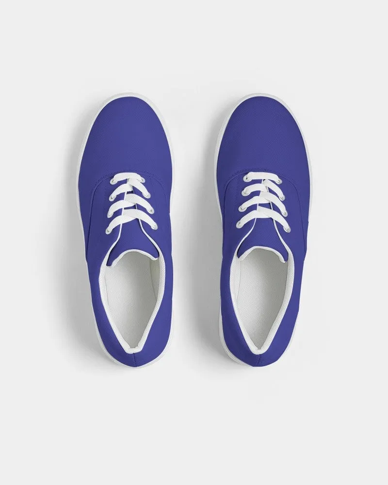 Bright Blue Men's Canvas Sneakers | Men's | Bright Pure Blue | C100M100Y0K0