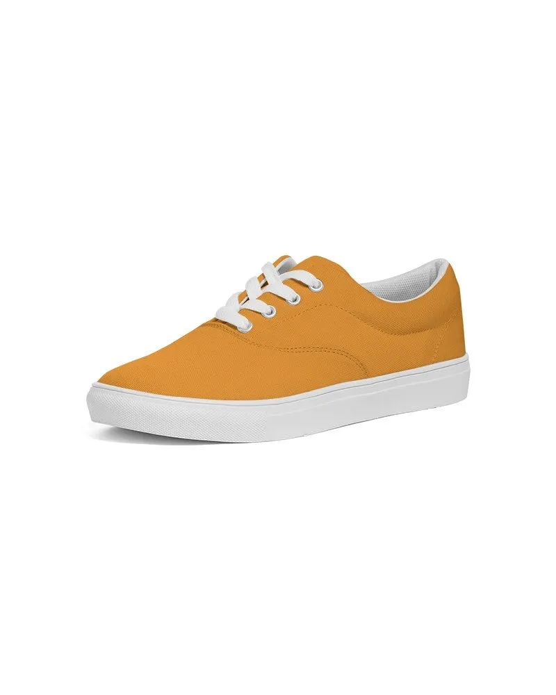 Bright Orange Women's Canvas Sneakers | Women's | Bright Pure Orange | C0M50Y100K0