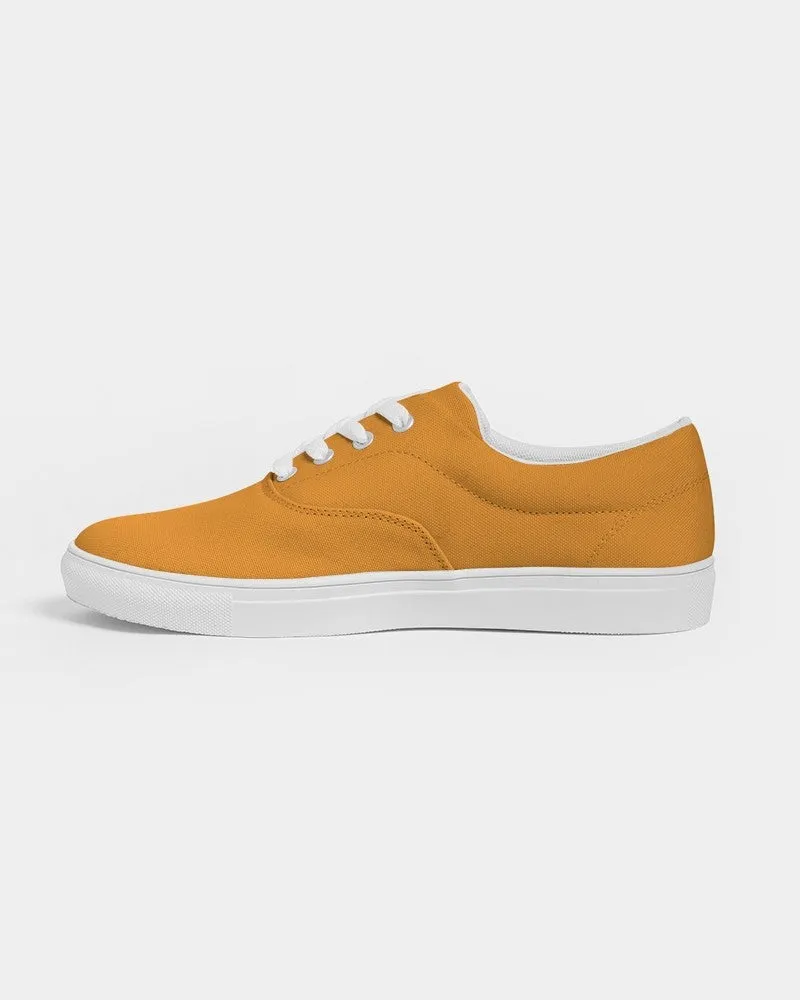 Bright Orange Women's Canvas Sneakers | Women's | Bright Pure Orange | C0M50Y100K0