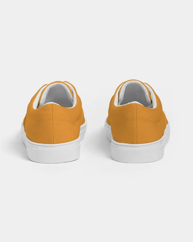 Bright Orange Women's Canvas Sneakers | Women's | Bright Pure Orange | C0M50Y100K0
