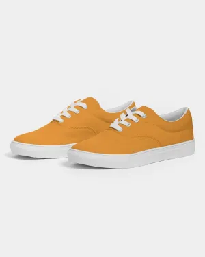 Bright Orange Women's Canvas Sneakers | Women's | Bright Pure Orange | C0M50Y100K0