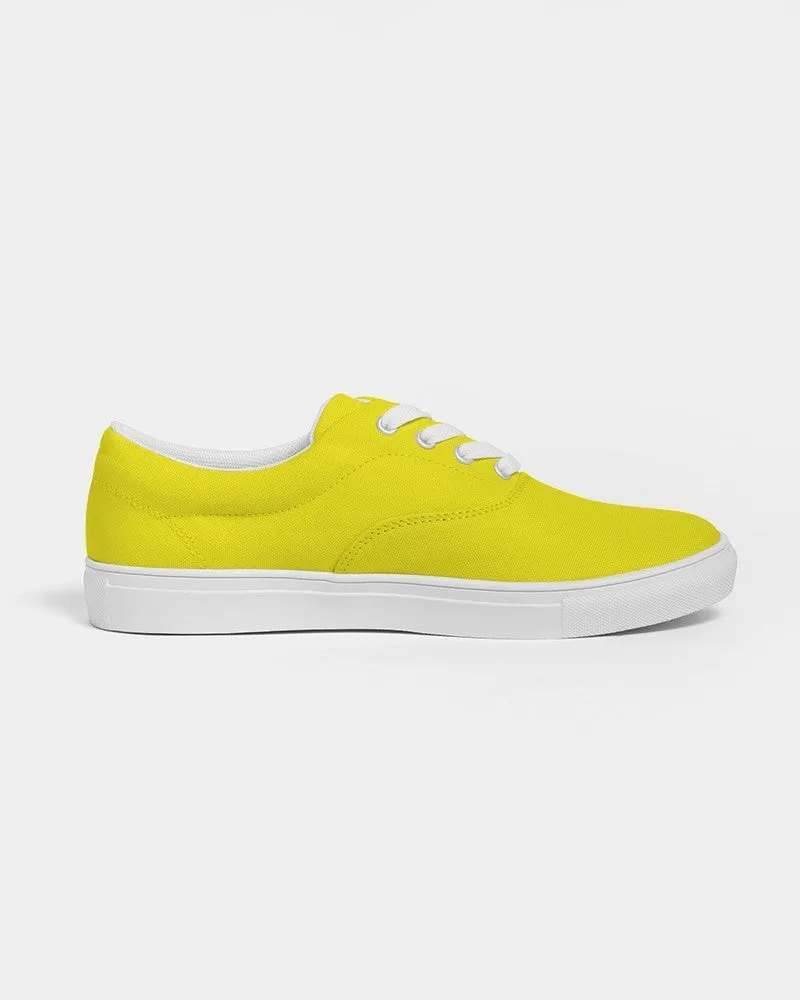 Bright Yellow Women's Canvas Sneakers | Women's | Bright Pure Yellow | C0M0Y100K0