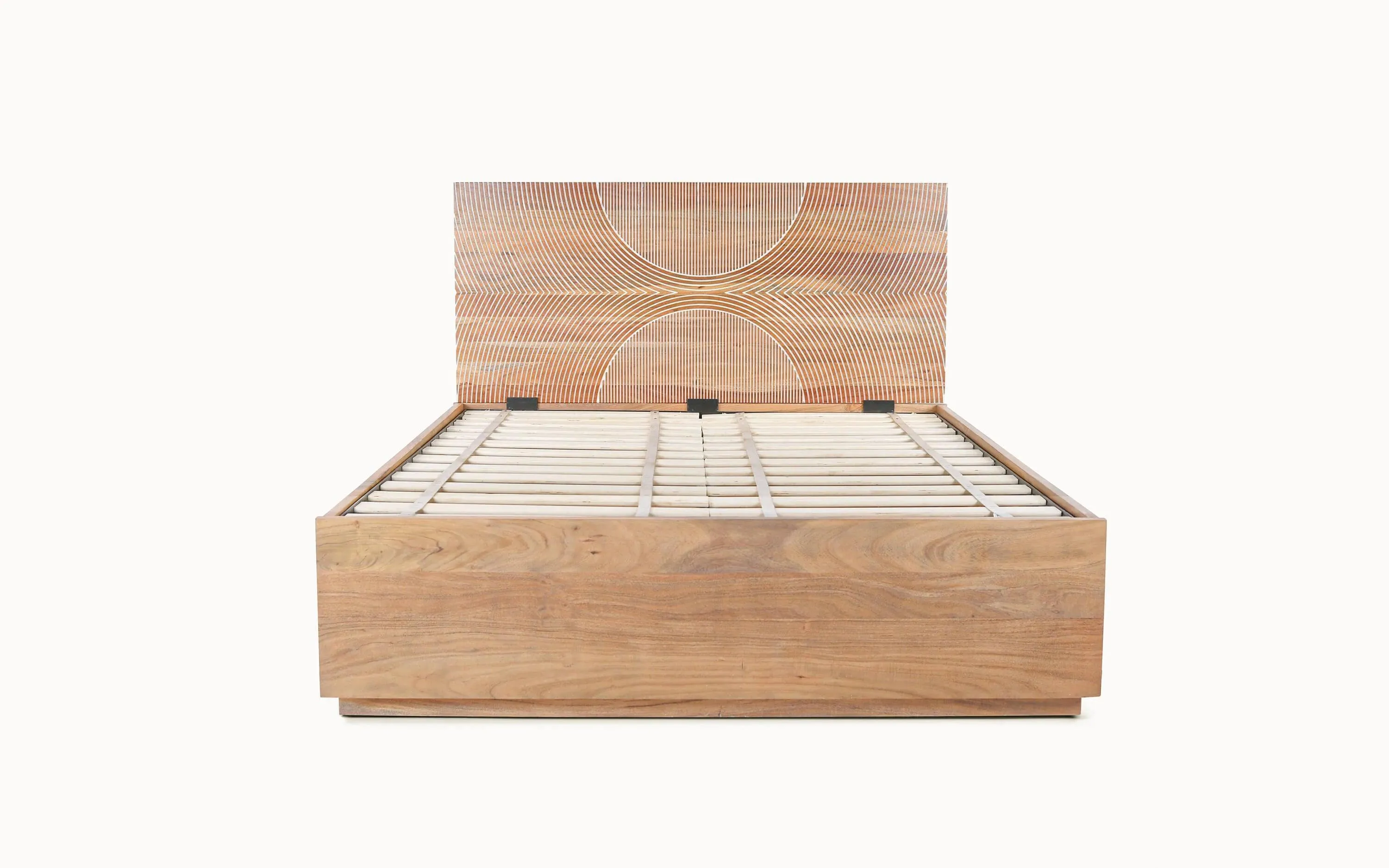 Bunka Modern Designed Hydraulic Bed | Wooden Storage Bed For Bedroom
