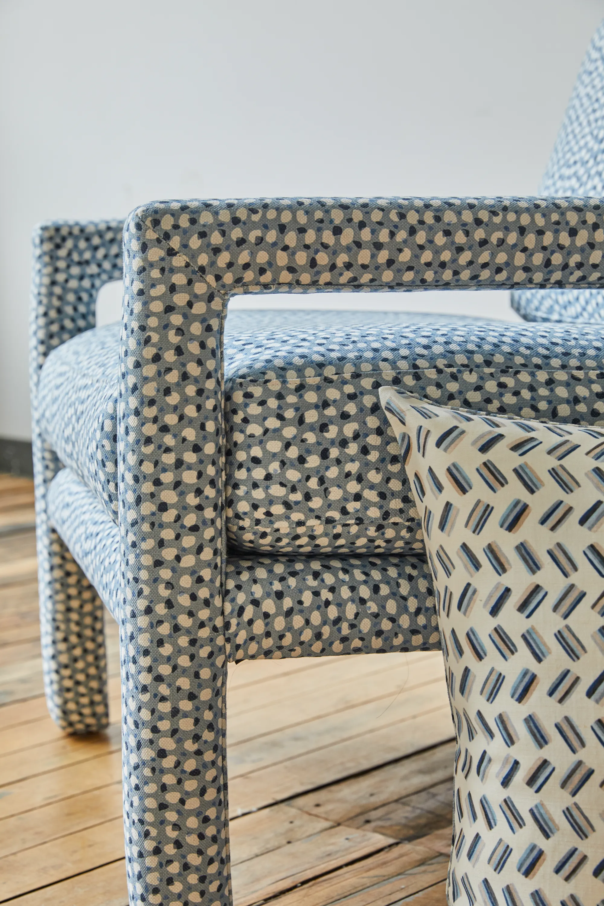 Candy Fabric in Blue Multi