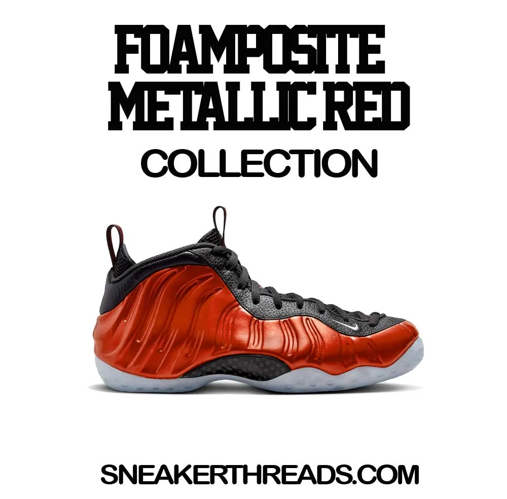 Foamposite Metallic Red Humble Shirt