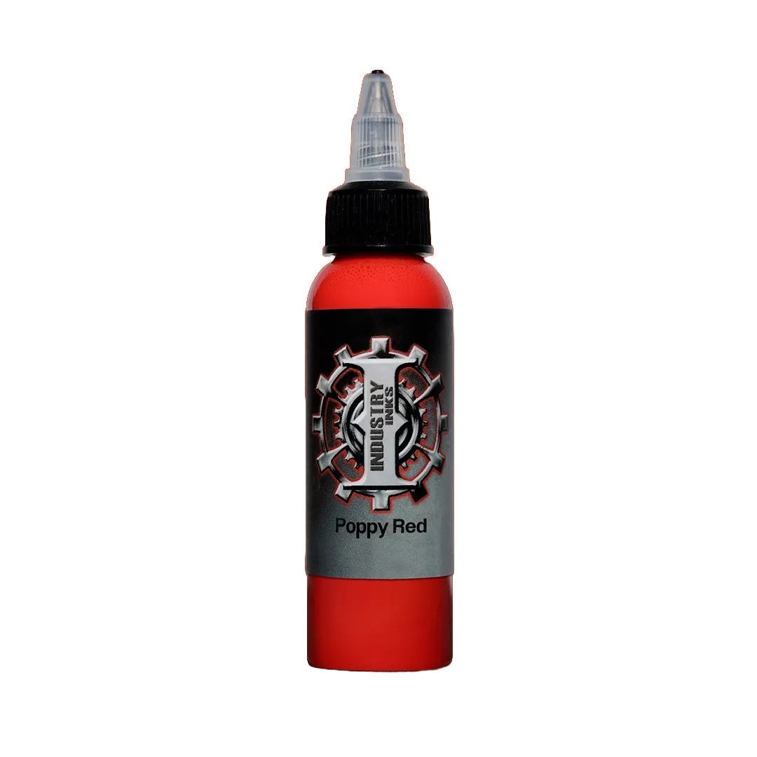 Industry Inks Poppy Red Tattoo Ink