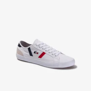 Lacoste Sideline Tri2 Cma Sneakers - White/Navy/Red