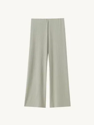 Leandra – Ribbed texture – Casual pants
