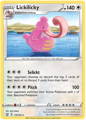 Lickilicky (114/163) [Sword & Shield: Battle Styles]
