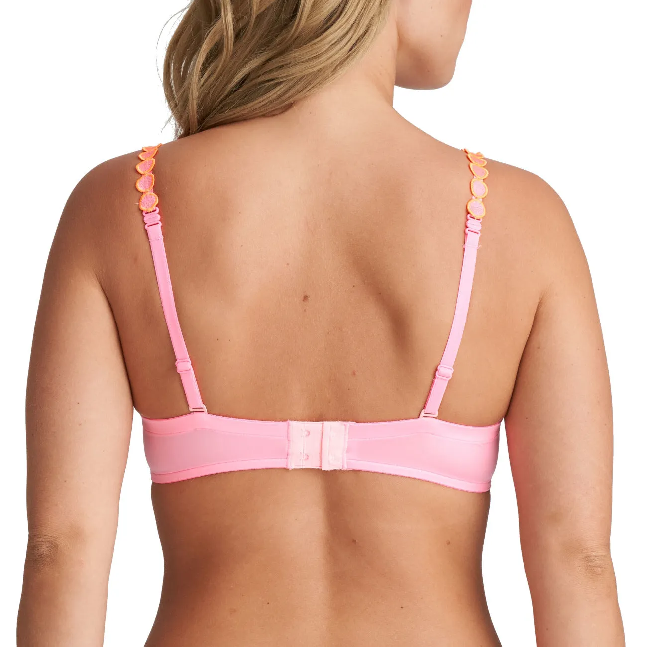 Marie Jo Tom Heartshape Underwire Bra: Salted Caramel and Happy Pink