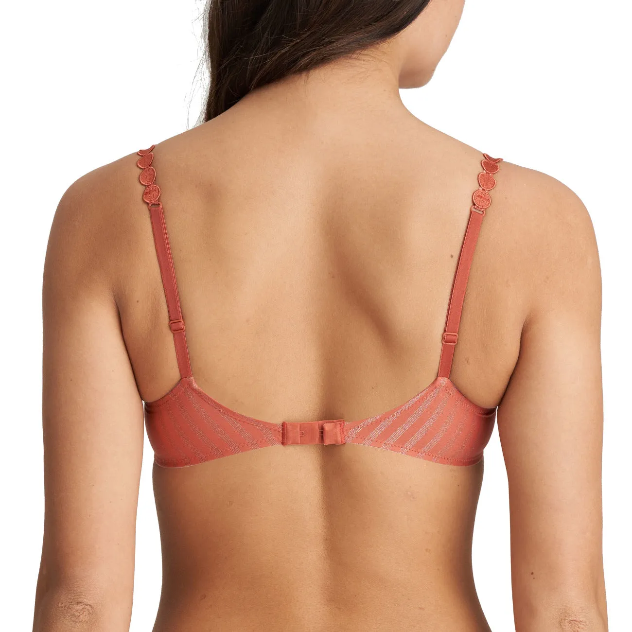 Marie Jo Tom Heartshape Underwire Bra: Salted Caramel and Happy Pink