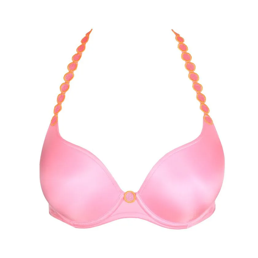 Marie Jo Tom Heartshape Underwire Bra: Salted Caramel and Happy Pink