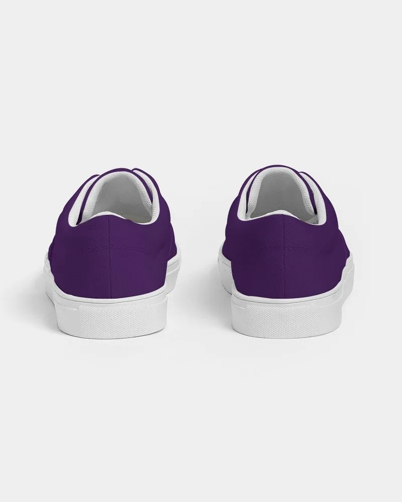 Medium Dark Violet Women's Canvas Sneakers | Women's | Medium Dark Pure Violet | C75M100Y0K60