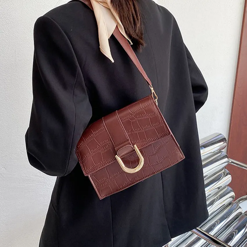 NEW ARRIVAL Korean Synthetic Leather Cute Style Fashion Ladies Sling Bag On Sale (XH10)