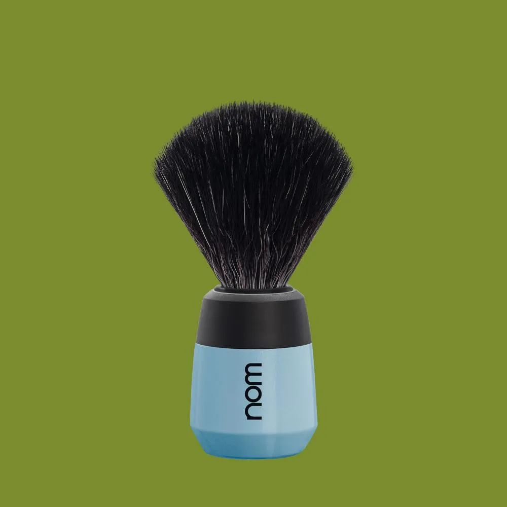 nom Max, Plastic Fjordblue, Shaving Brush