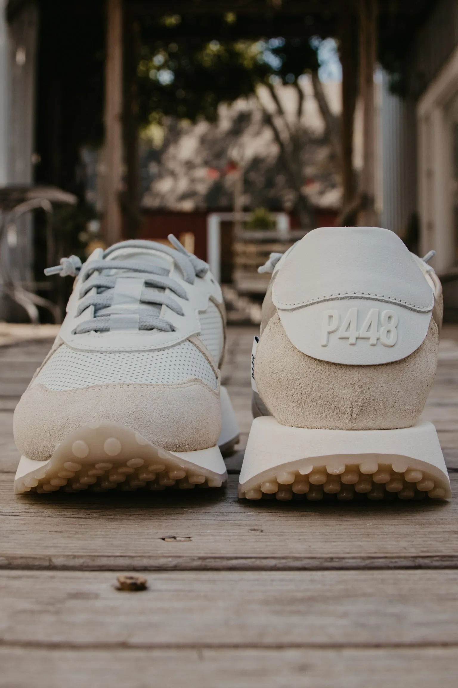P448 Cancun - White Perforated