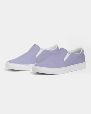 Pale Pastel Blue Slip-On Canvas Sneakers | Men's | Bright Pale Pastel Blue | C30M30Y0K0