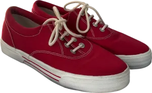 paul & shark Red Van Style Trainer UK 9 EU 43 👞