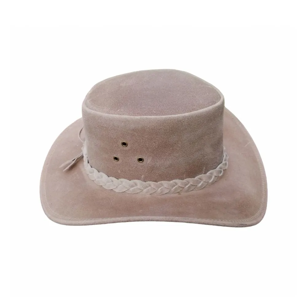 Premium Australian Cowboy Leather Top Hat