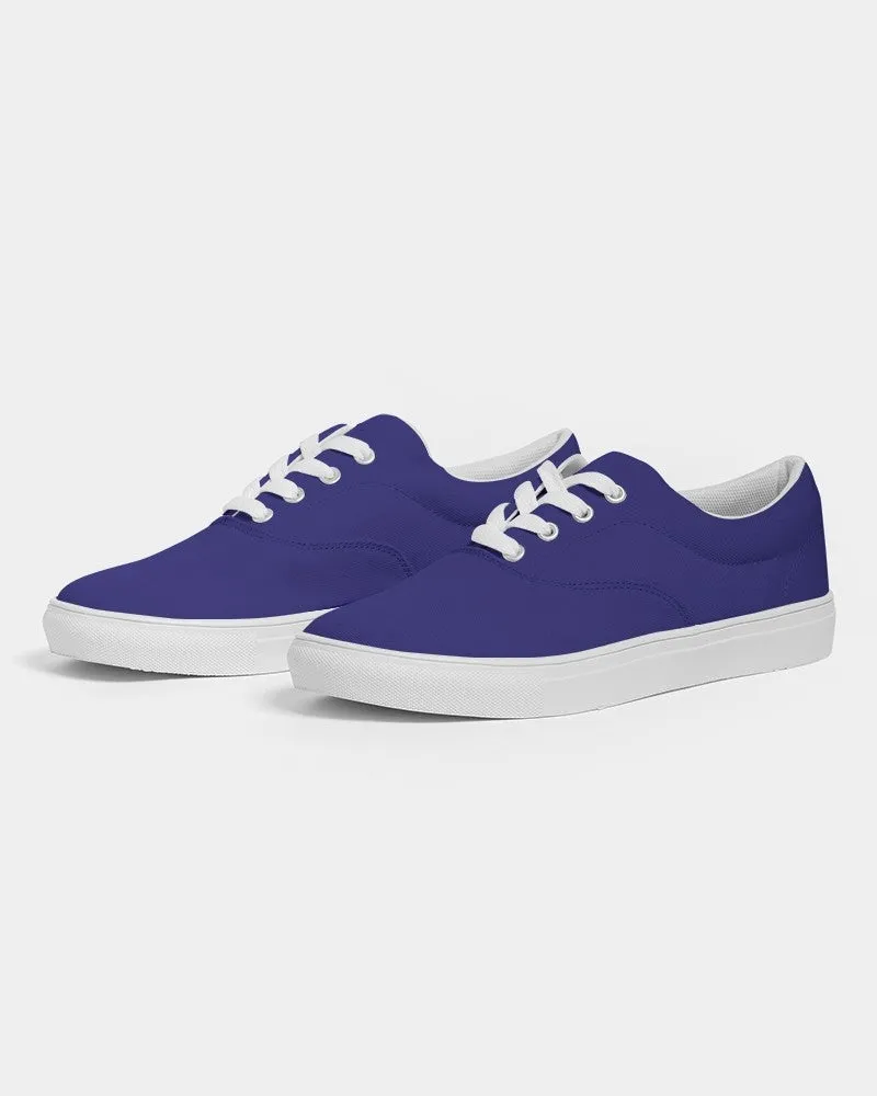 Shaded Blue Canvas Sneakers | Men's | C100M100Y0K30