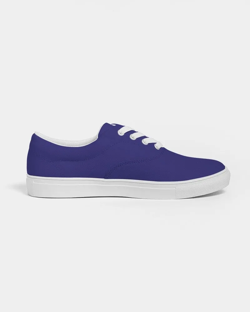 Shaded Blue Canvas Sneakers | Men's | C100M100Y0K30