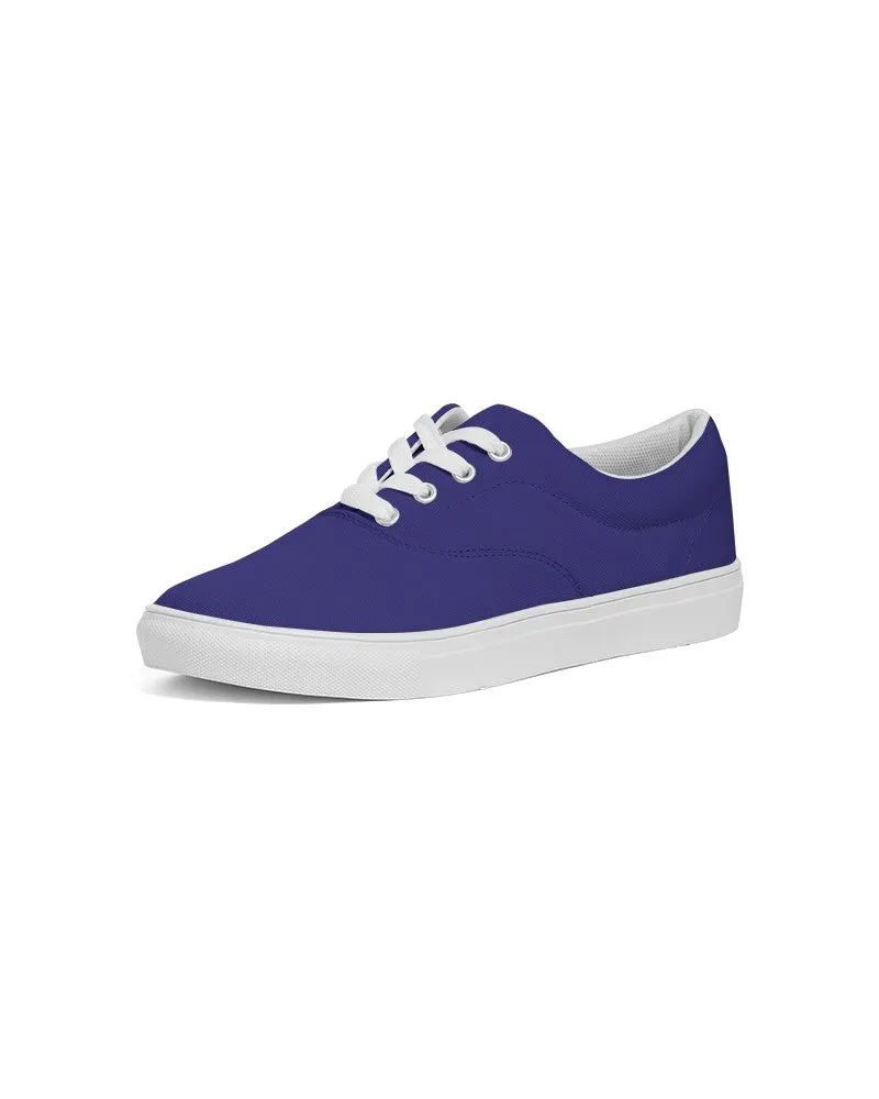 Shaded Blue Canvas Sneakers | Men's | C100M100Y0K30