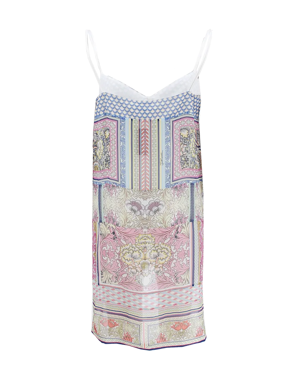 Spaghetti Strap Printed Tank