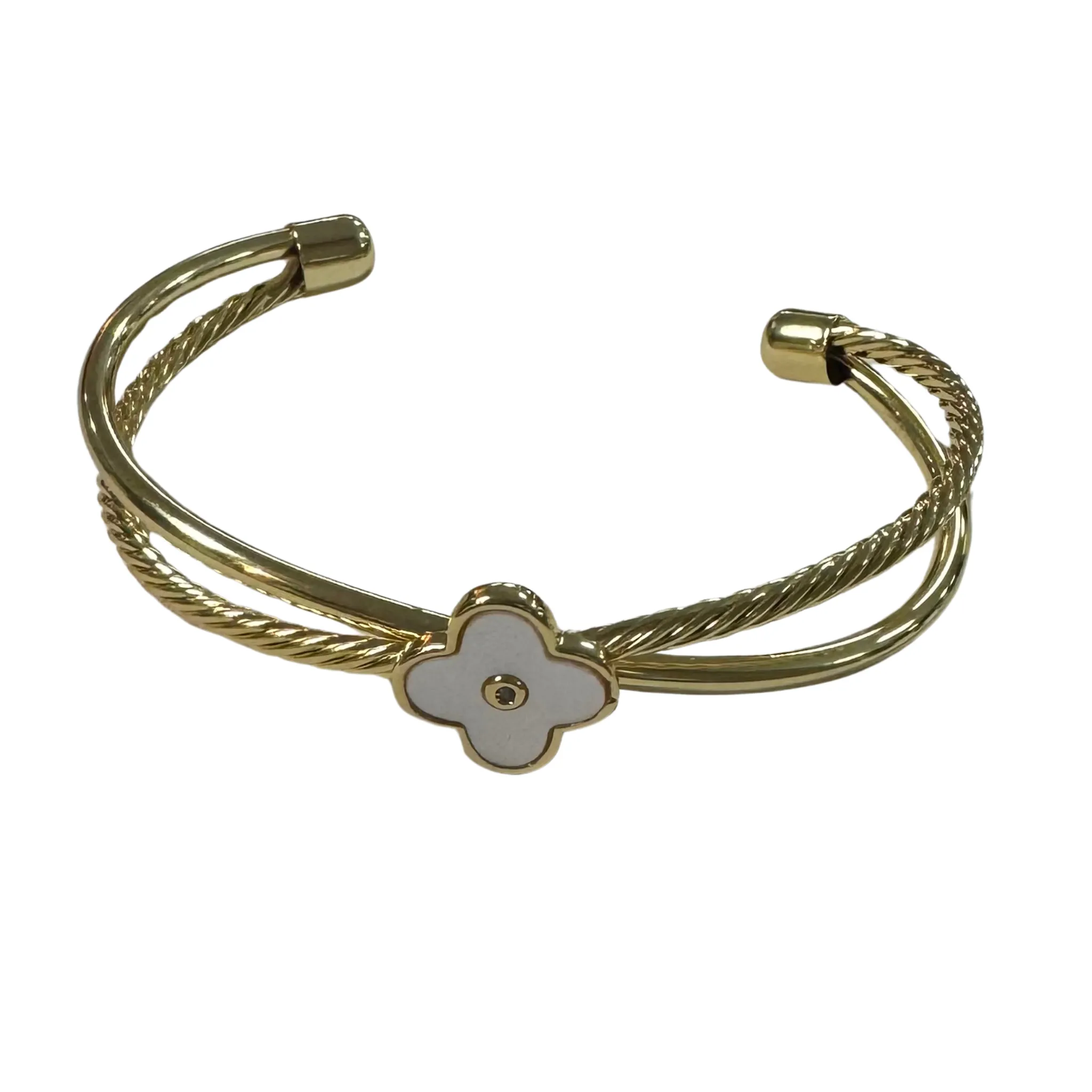 White Clover Bangle