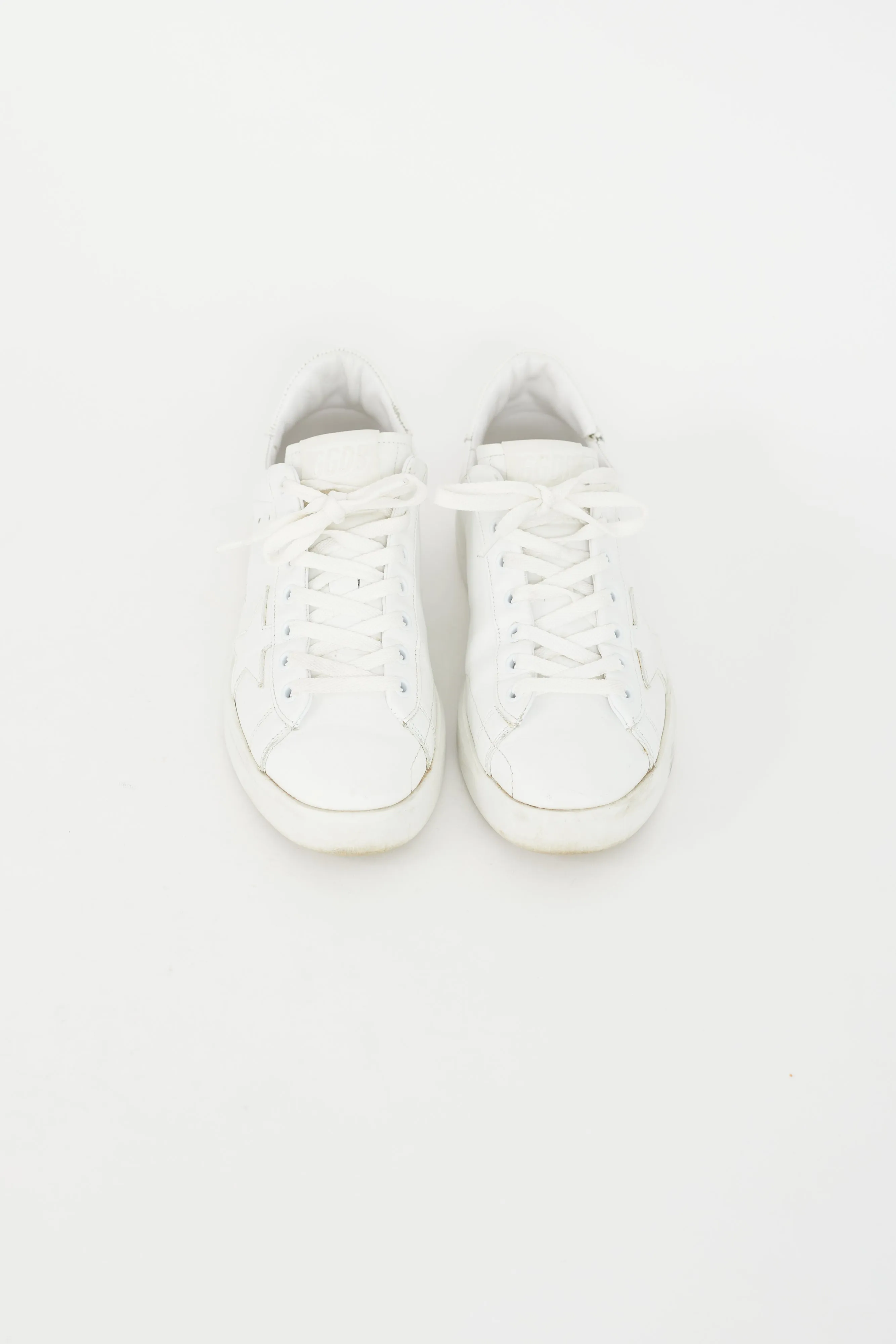 White Leather Pure Star Sneaker