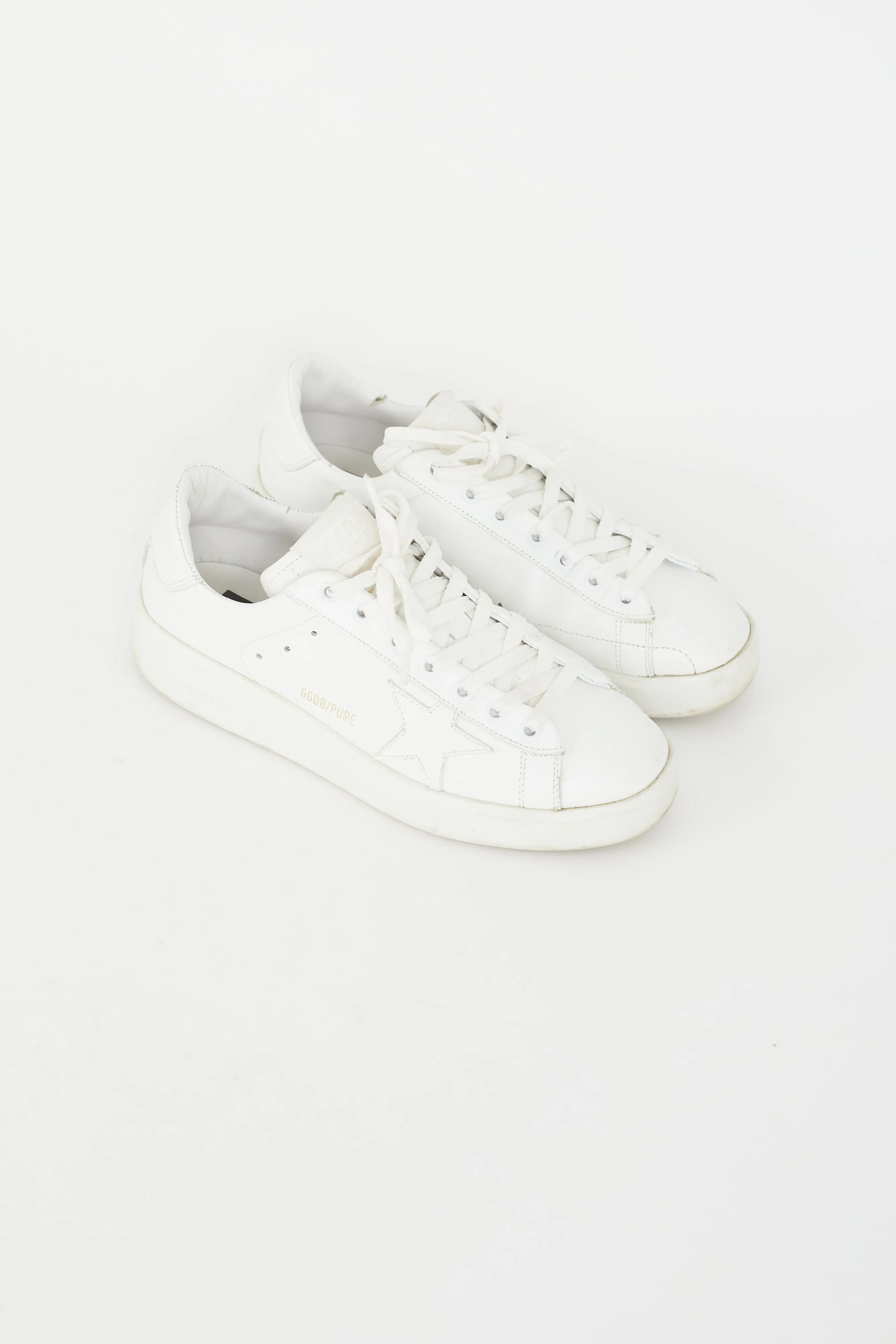 White Leather Pure Star Sneaker